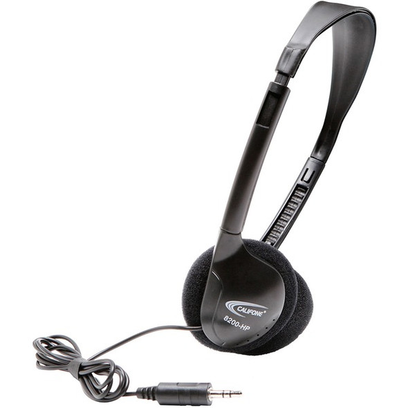 Califone Digital Stereo Headphones - Stereo - Black - Mini-phone (3.5mm) - Wired - 32 Ohm - 20 Hz 20 kHz - Over-the-head - Binaural - Supra-aural - 3 ft Cable