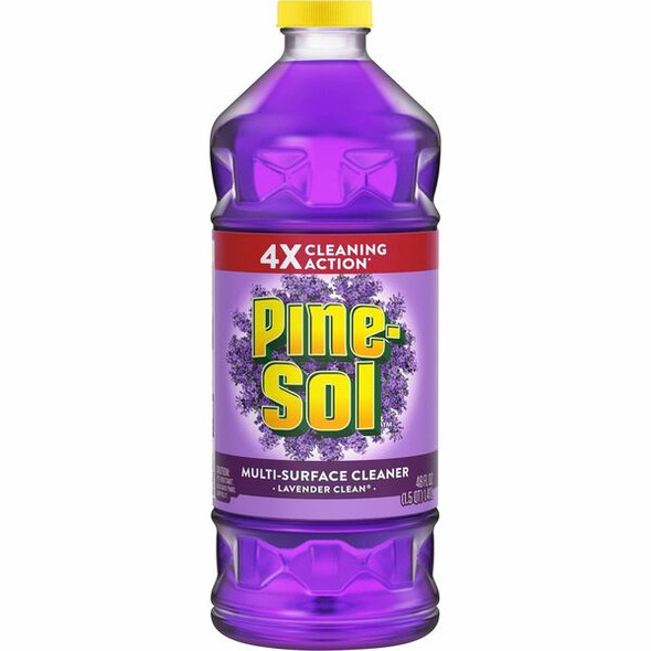 Pine-Sol Multi-Surface Cleaner - Concentrate - 48 fl oz (1.5 quart) - Lavender Scent - 1 Each - Purple