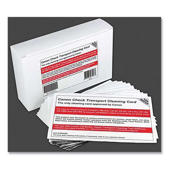 Check Transport Cleaning Card, 15/Box