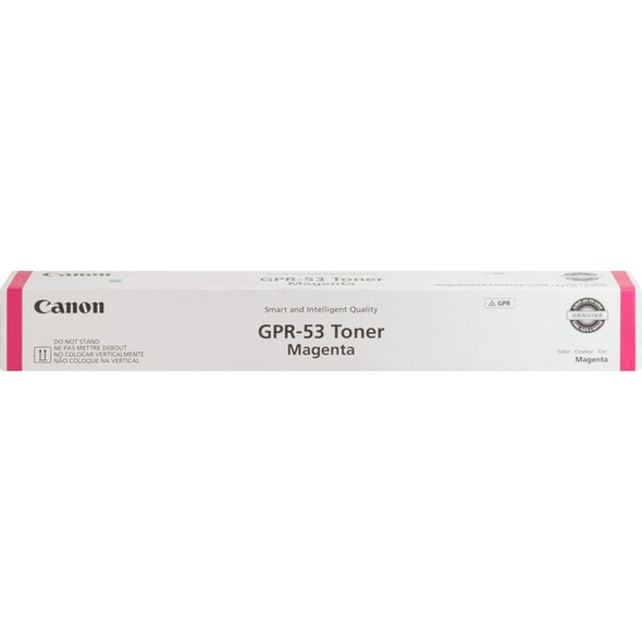 Canon GPR-53 Original Laser Toner Cartridge - Magenta - 1 Each - 19000 Pages