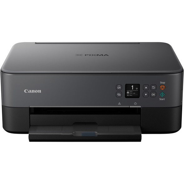 Canon TS6420A Wireless Inkjet Multifunction Printer - Color - Black - Copier/Printer/Scanner - 4800 x 1200 dpi Print - Color Scanner - Wireless LAN - Wireless PictBridge - USB - 1 Each - For Photo Print