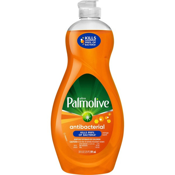 Palmolive Antibacterial Ultra Dish Soap - Concentrate - 20 fl oz (0.6 quart) - 1 Each - Orange