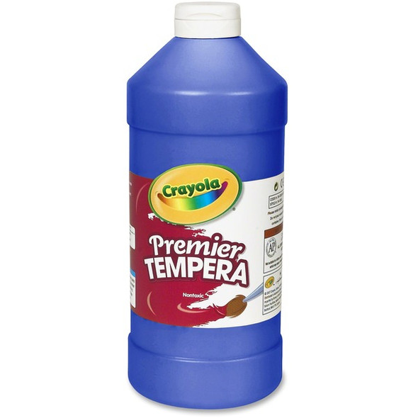Crayola Premier Tempera Paint - 2 lb - 1 Each - Blue