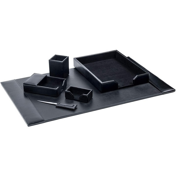 Dacasso Bonded Leather Desk Set - 1 Each