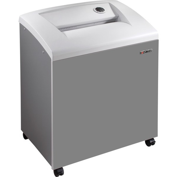 Dahle 40534 High Security Paper Shredder w/Automatic Oiler - Extreme Cross Cut - 10 Per Pass - 0.039" x 0.185" Shred Size - P-7 - 23 ft/min - 12" Throat - 20 Minute Run Time - 1 Hour Cool Down Time - 38 gal Wastebin Capacity - 2013.39 W - Gray