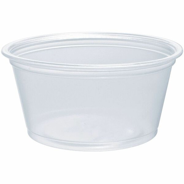 Dart Conex Complements 2 oz Portion Cups - 125 / Bag - 20 / Carton - Clear - Polypropylene - Multipurpose