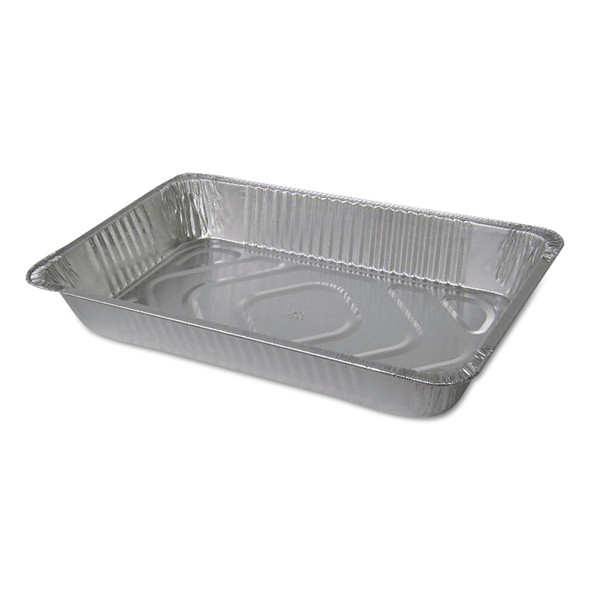 Aluminum Steam Table Pans, Full-Size DeepÃ¢â‚¬â€346 oz., 3.38" Deep, 12.81 x 20.75, 50/Carton