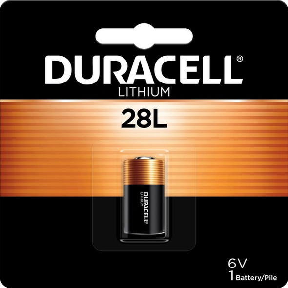 Duracell PX-28LBPK Lithium Photo Camera Battery - For Camera - 6 V DC - 1 Each