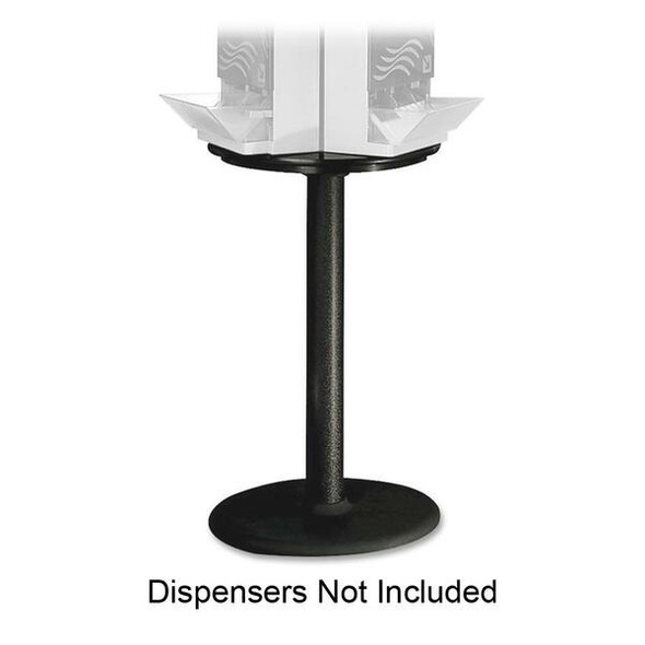 Dixie Ultra&reg; Carousel Stand for Smartstock Dispenser by GP Pro - 28.5" Height x 18" Width - Metal - Black