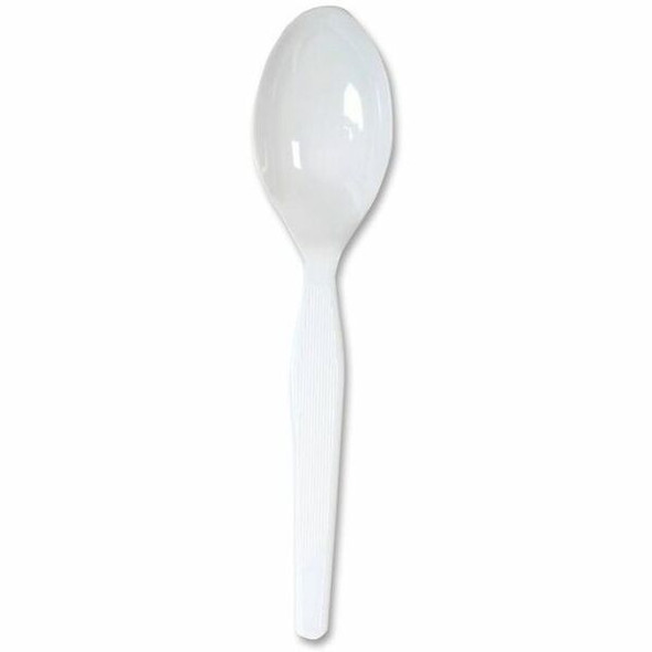 Dixie Medium-weight Disposable Teaspoons by GP Pro - 1000/Carton - Teaspoon - 1 x Teaspoon - White