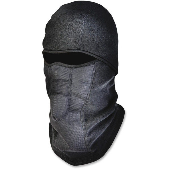 Ergodyne N-Ferno Wind-proof Hinged Balaclava - Fleece - Black