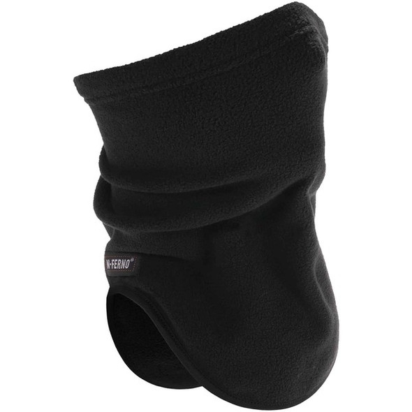 Ergodyne 6960 Fleece Neck Gaiter - Fleece - Black