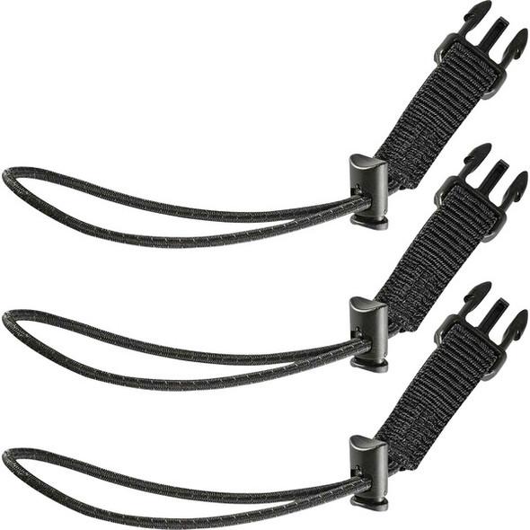 Squids 3026 Standard Accessory Pack Retractables - Loops - 1 Each - 2 lb Load Capacity - Standard - Loop Attachment - 1.5" Height x 7" Width x 5.3" Length - Black - Nylon Webbing