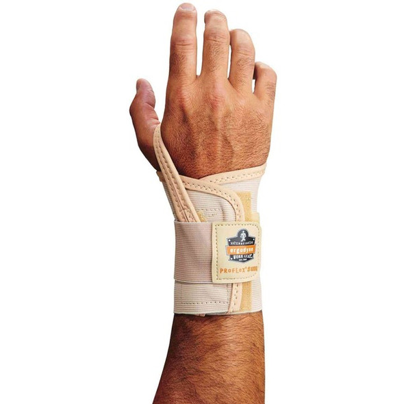 Ergodyne ProFlex 4000 Single Strap Wrist Support - 8" - Tan