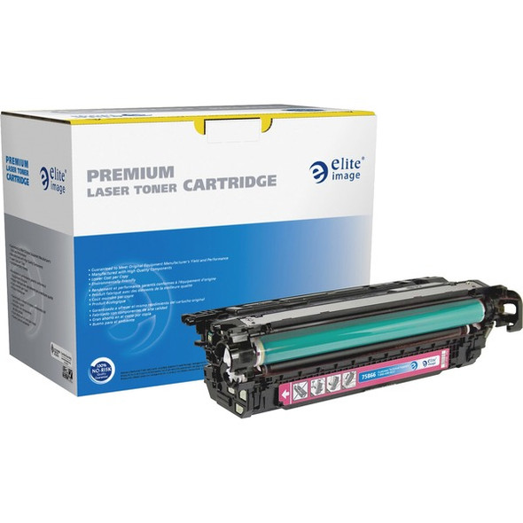 Elite Image Remanufactured Laser Toner Cartridge - Alternative for HP 646A (CF033A) - Magenta - 1 Each - 12500 Pages