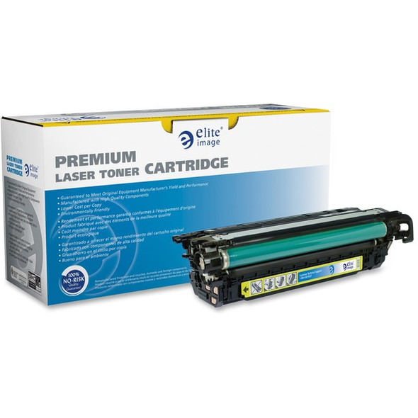 Elite Image Remanufactured Toner Cartridge - Alternative for HP 654A - Laser - 15000 Pages - Yellow - 1 Each