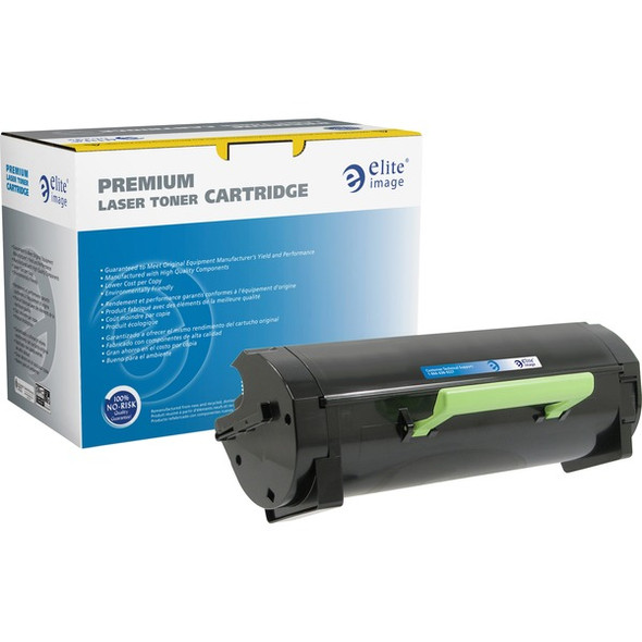 Elite Image Remanufactured MICR Ultra High Yield Laser Toner Cartridge - Alternative for Lexmark 50F1U00 - Black - 1 Each - 20000 Pages