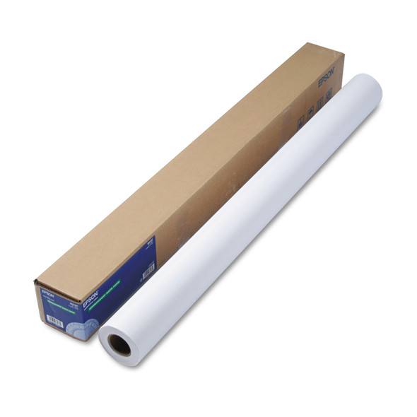 Double Weight Matte Paper, 8 mil, 44" x 82 ft, Matte White