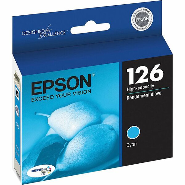 Epson DURABrite 126 Original Ink Cartridge - Inkjet - Cyan - 1 Each