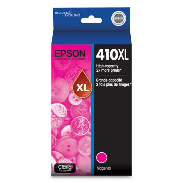 T410XL320-S (410XL) Claria High-Yield Ink, 650 Page-Yield, Magenta
