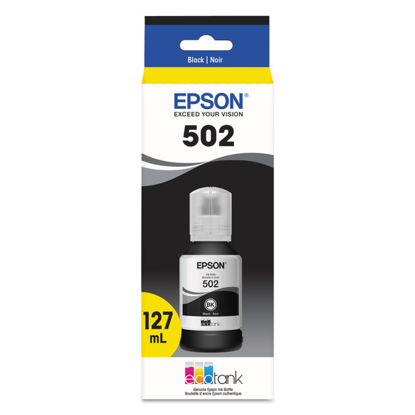 T502120-S (502) Ink, 7,500 Page-Yield, Black