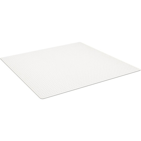 ES ROBBINS Everlife Chairmat - Chair, Home, Office, Medium Pile Carpet - 46" Width x 60" Depth - Rectangular - Vinyl - Clear - 1Each