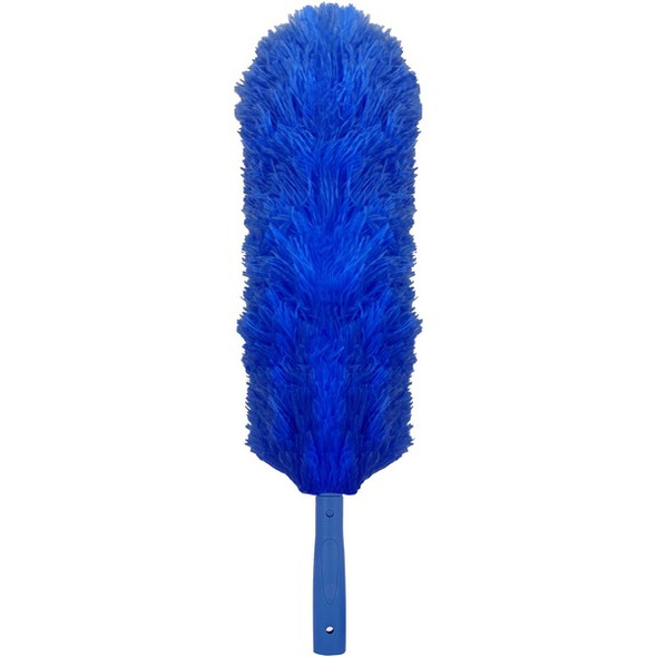 Ettore Microswipe Microfiber Duster - MicroFiber Bristle - 1 Each - Blue