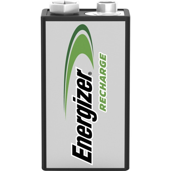 Energizer 9-Volt Recharge Batteries - For Multipurpose - Battery Rechargeable - 9V - 9 V DC - 150 mAh - Nickel Metal Hydride (NiMH) - 1 Each