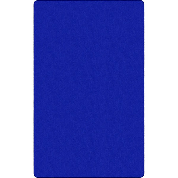Flagship Carpets Classic Solid Color 12' Rectangle Rug - Floor Rug - Classic, Traditional - 12 ft Length x 90" Width - Rectangle - Royal Blue - Nylon