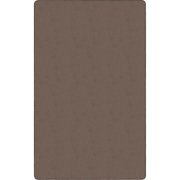 Flagship Carpets Americolors Solid Color Rug - Floor Rug - Traditional - 18 ft Length x 12 ft Width - Rectangle - Almond - Nylon, Yarn