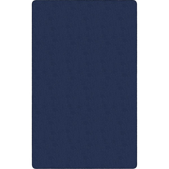 Flagship Carpets Americolors Solid Color Rug - Floor Rug - Traditional - 18 ft Length x 12 ft Width - Rectangle - Navy - Nylon, Yarn