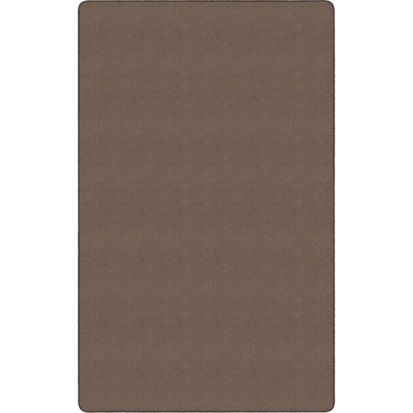 Flagship Carpets Ameristrong Solid Color Rug - Floor Rug - Traditional - 108" Length x 72" Width - Rectangle - Almond - Nylon