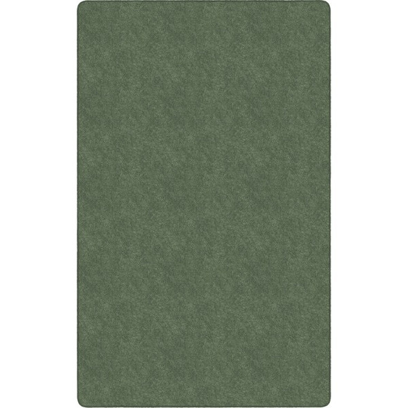 Flagship Carpets Amerisoft Solid Color Rug - 18 ft Length x 12 ft Width - Rectangle - Sage Green - Nylon, Polyester