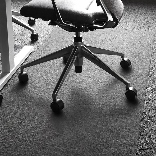 Ultimat&reg; XXL Polycarbonate Square Chair Mat for Carpets - 60" x 60" - Clear Square Polycarbonate Chair Mat For Carpets - 60" L x 60" W x 0.09" D