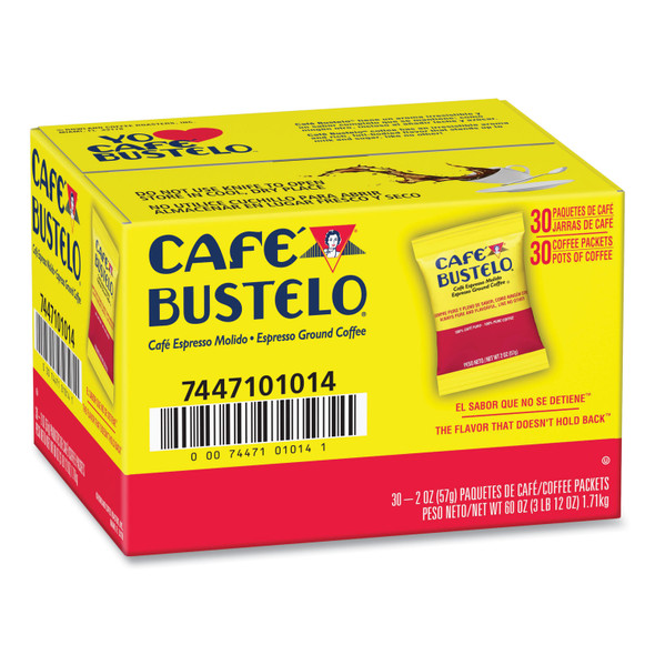 Coffee, Espresso, 2oz Fraction Pack, 30/Carton