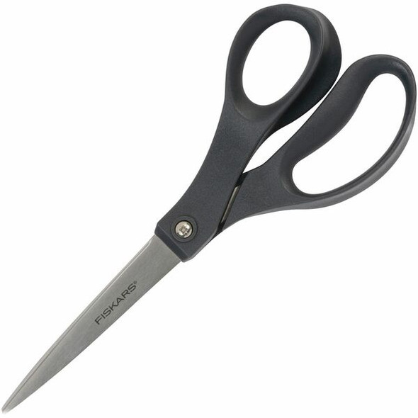 Fiskars The Performance Scissors - Stainless Steel - Straight Tip - Gray - 1 Each