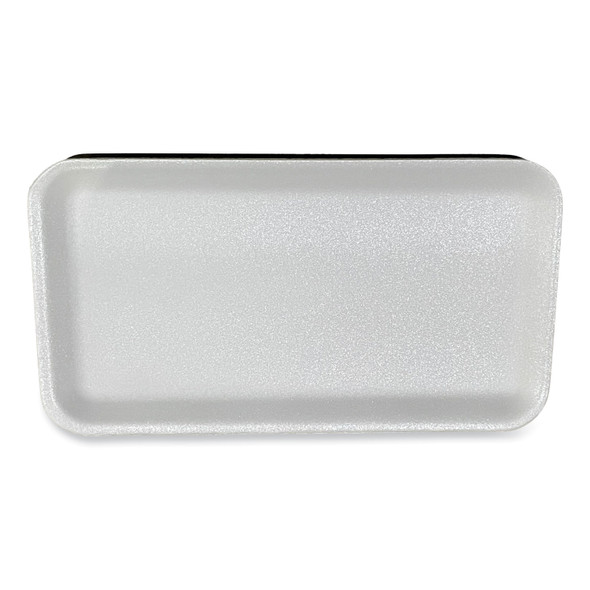 Meat Trays, #10S, 10.93 x 5.75 x 0.63, White, 500/Carton