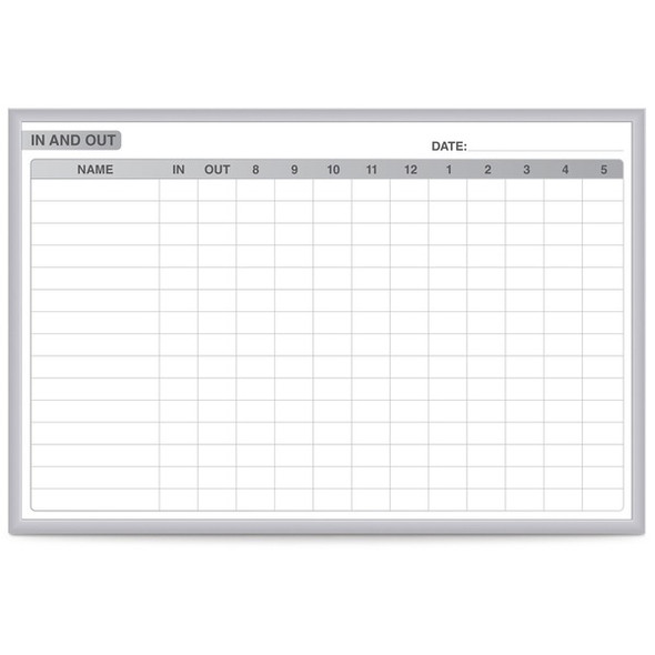 Ghent Dry Erase Board - 48" (4 ft) Width x 36" (3 ft) Height - White Steel Surface - Satin Aluminum Frame - Rectangle - Horizontal - Magnetic - Stain Resistant, Ghost Resistant, Fade Resistant, Accessory Tray - 1 Each - TAA Compliant