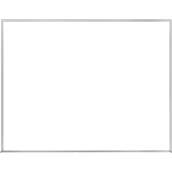 Ghent Verona Markerboard - 36" (3 ft) Width x 24" (2 ft) Height - Melamine Surface - Aluminum Frame - Durable, Non-magnetic - 1 Each