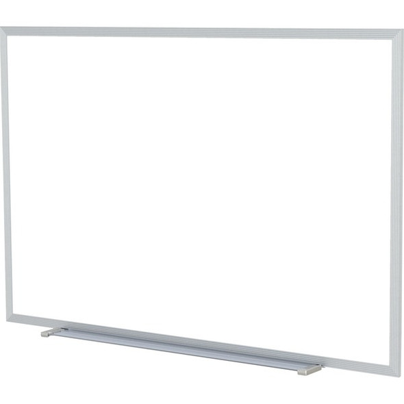 Ghent Verona M2-46-4 Markerboard - 72" (6 ft) Width x 48" (4 ft) Height - Melamine Surface - Aluminum Frame - Durable, Non-magnetic - 1 Each