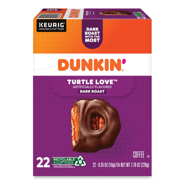 K-Cup Pods, Turtle Love Coffee, 22/Box