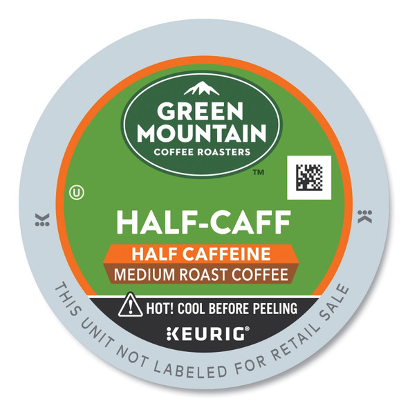 Half-Caff Coffee K-Cups, 24/Box