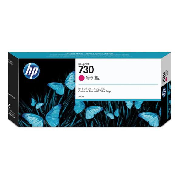 HP 730, (P2V69A) Magenta Original Ink Cartridge