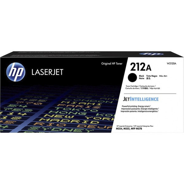 HP 212A Original Standard Yield Laser Toner Cartridge - Black - 1 Each - 5500 Pages