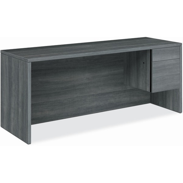 HON 10500 H10545R Pedestal Credenza - 72" x 24"29.5" - 2 x Box, File Drawer(s)Right Side - Finish: Sterling Ash