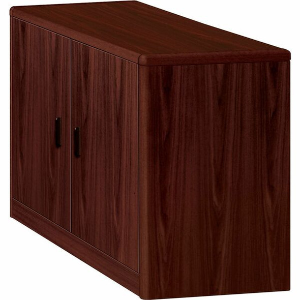 HON 10700 H107291 Storage Cabinet - 36" x 20"29.5" - 2 Door(s) - Waterfall Edge - Finish: Mahogany