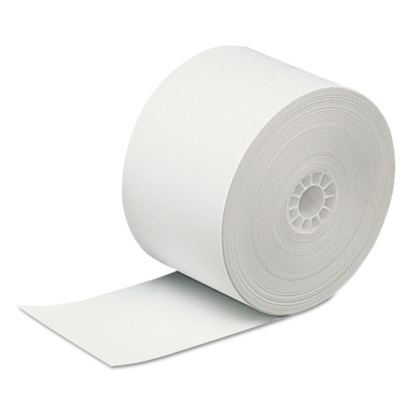 Direct Thermal Printing Paper Rolls, 0.69" Core, 2.31" x 400 ft, White, 12/Carton