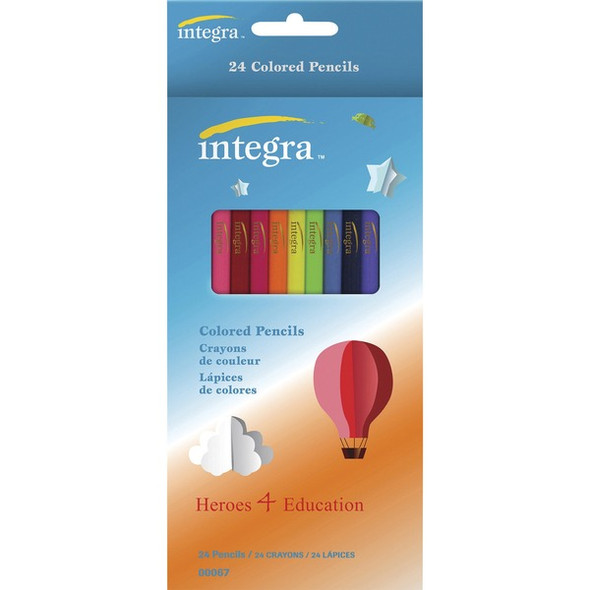 Integra Colored Pencil - 24 / Pack