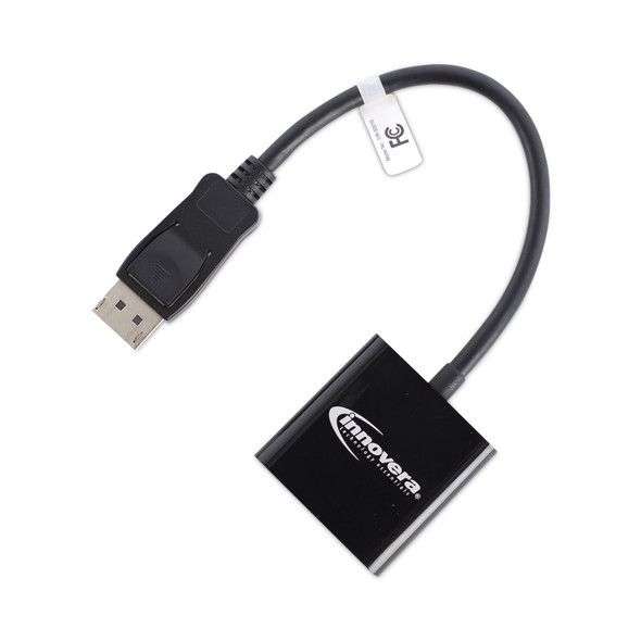 DisplayPort to VGA Adapter, 0.65 ft, Black