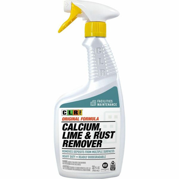 CLR Pro Calcium, Lime & Rust Remover - 32 fl oz (1 quart) - 1 Bottle - Clear